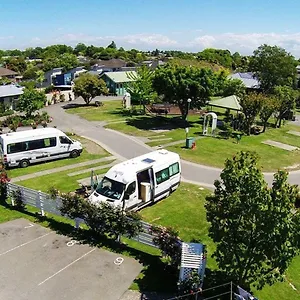 **** Holiday park Amber Kiwi Holiday Park & New Zealand